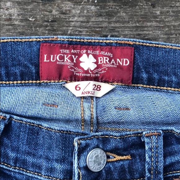 Lucky Brand Sophia Straight Ankle Jeans - Picture 3 of 7